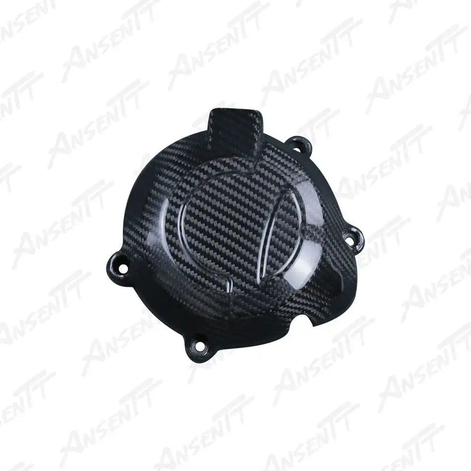 Carbon Fiber Engine Stator Cover Guard for Kawasaki Z1000 Z1000R 2014-2024 - 2x2 Twill Glossy