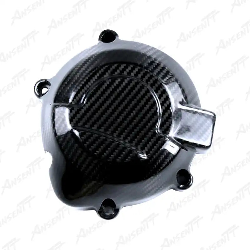 Carbon Fiber Engine Stator Cover Guard for Kawasaki Z1000 Z1000R 2014-2024 - 2x2 Twill Glossy