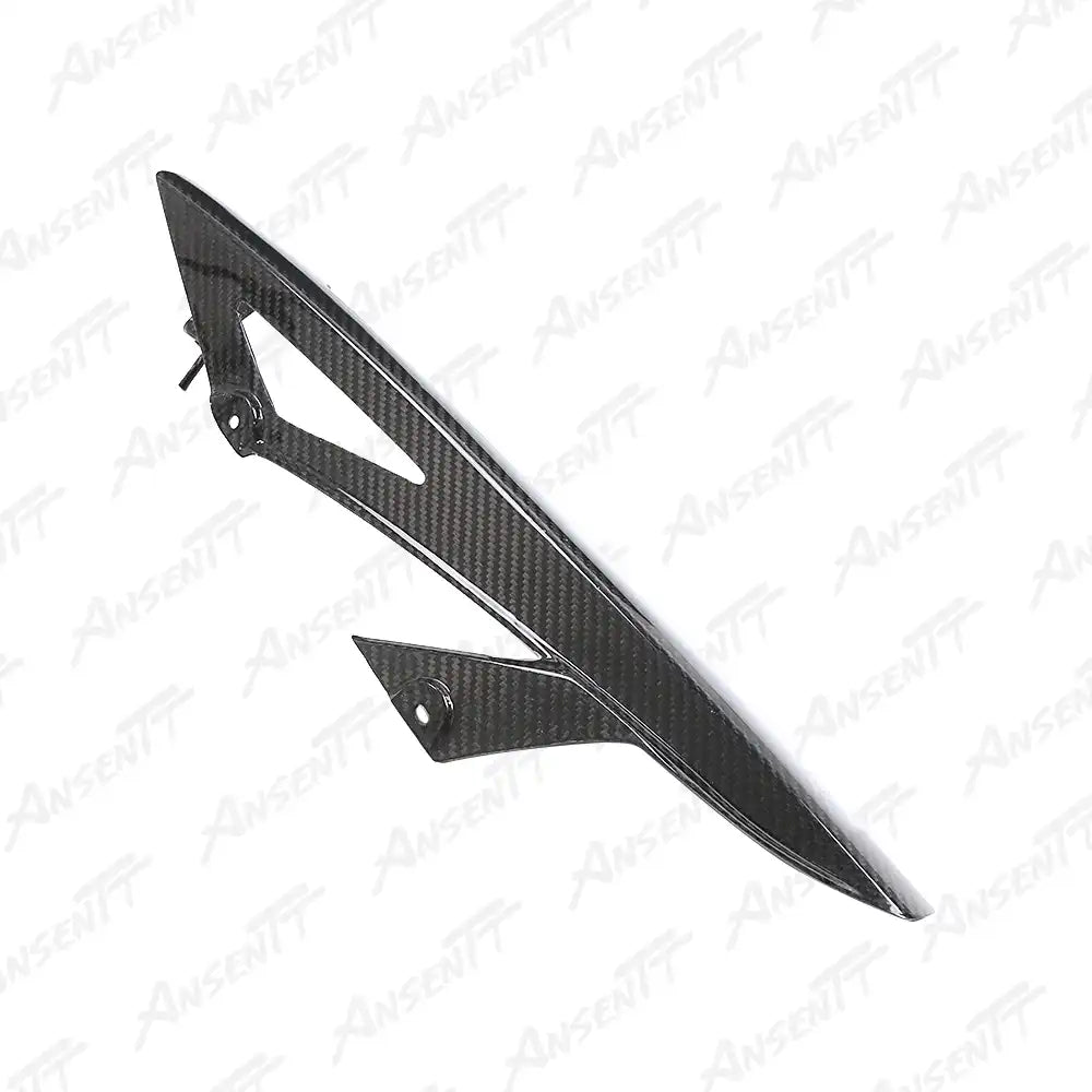 Carbon Fiber Chain Guard for Kawasaki Z1000 Z1000R 2014-2024 - 2x2 Twill Glossy