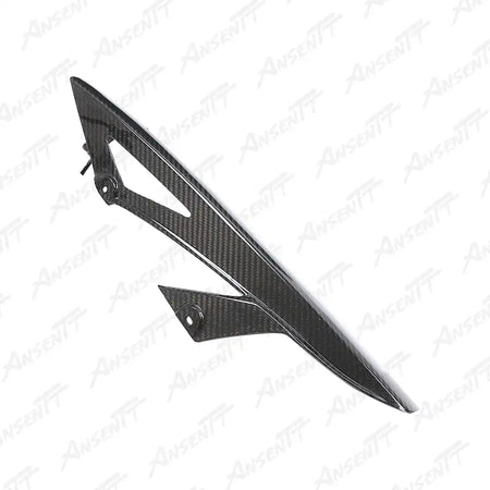 Carbon Fiber Chain Guard for Kawasaki Z1000 Z1000R 2014-2024 - 2x2 Twill Glossy