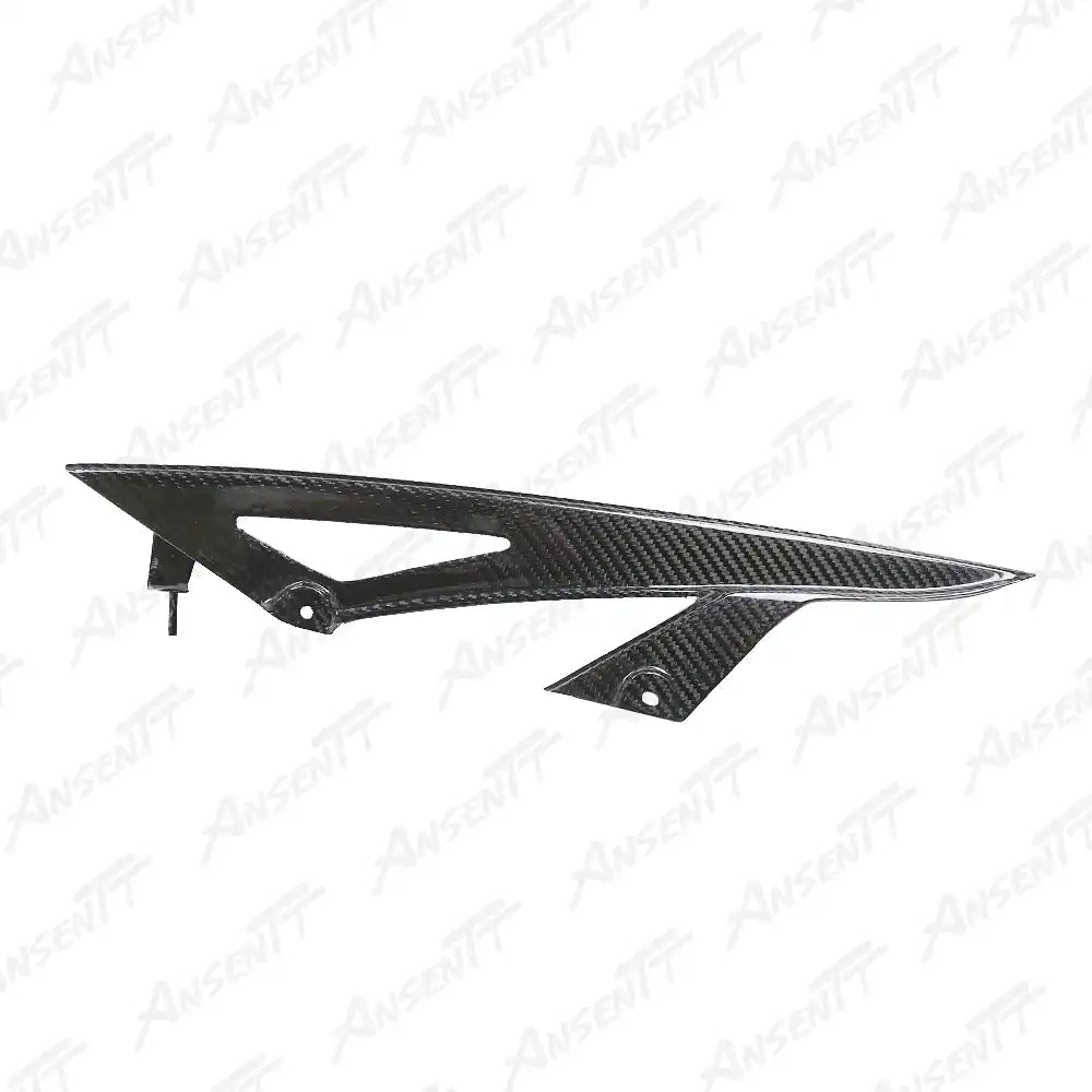 Carbon Fiber Chain Guard for Kawasaki Z1000 Z1000R 2014-2024 - 2x2 Twill Glossy