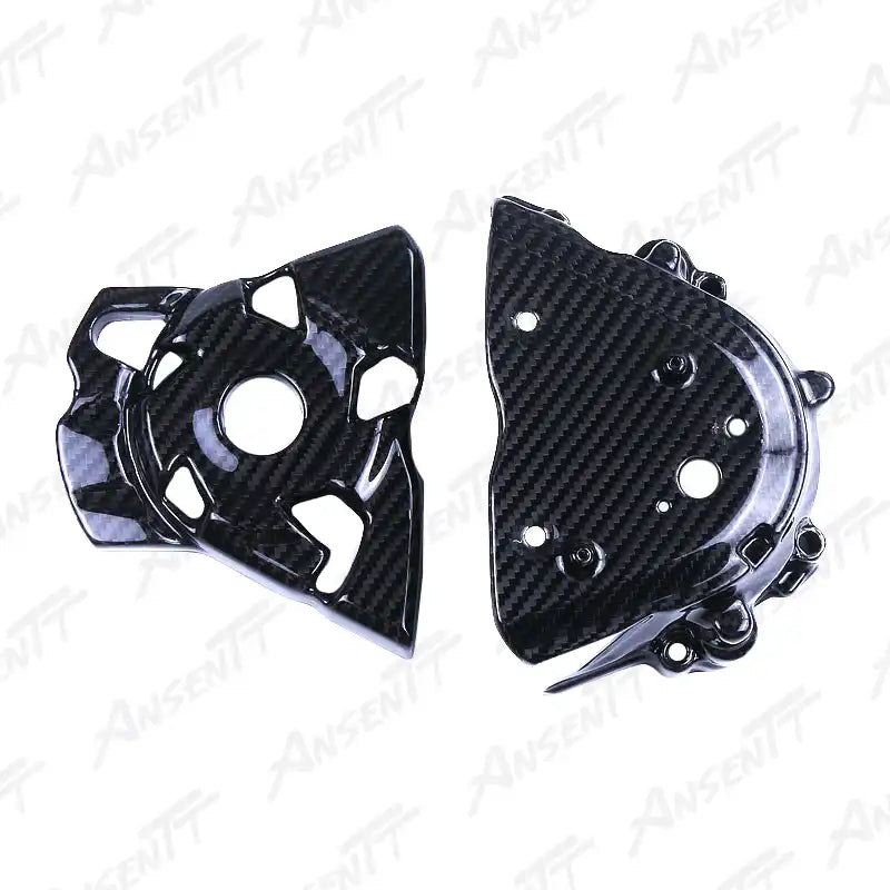 Carbon Fiber Sprocket Cover for Kawasaki Z1000 Z1000R 2014-2024 - 2x2 Twill Glossy