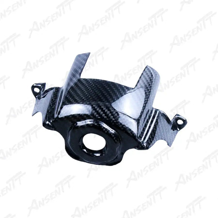 Carbon Fiber Gas Tank Key Cover for Kawasaki Z1000 Z1000R 2014-2024 - 2x2 Twill Glossy
