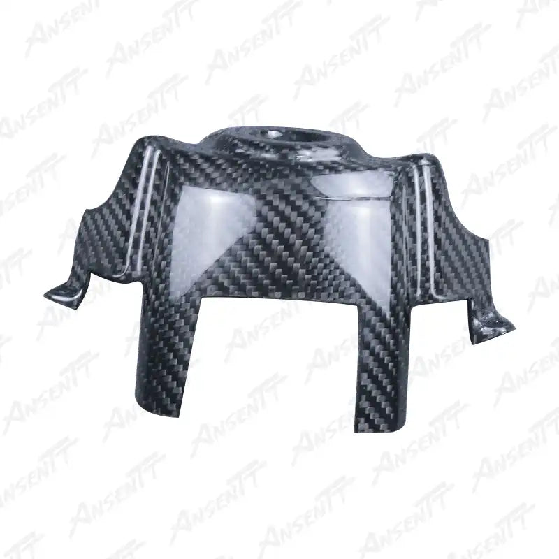 Carbon Fiber Gas Tank Key Cover for Kawasaki Z1000 Z1000R 2014-2024 - 2x2 Twill Glossy