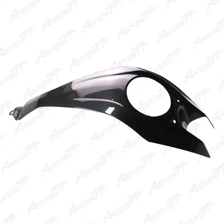Carbon Fiber Fuel Tank Center Panel for Kawasaki Z1000 Z1000R 2014-2024 - 2x2 Twill Glossy