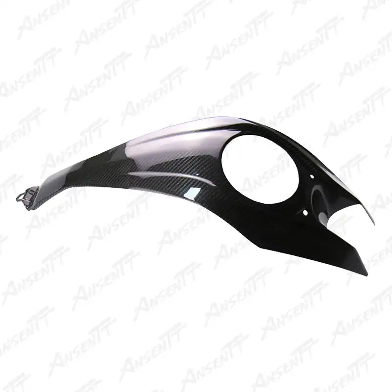 Carbon Fiber Fuel Tank Center Panel for Kawasaki Z1000 Z1000R 2014-2024 - 2x2 Twill Glossy