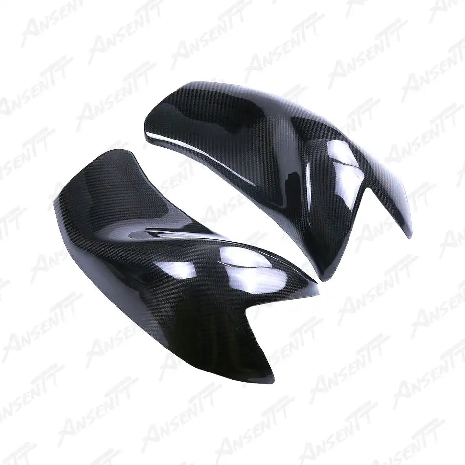 Carbon Fiber Tank Side Fairings (Pair) for Kawasaki Z1000 Z1000R 2014-2024 - 2x2 Twill Glossy