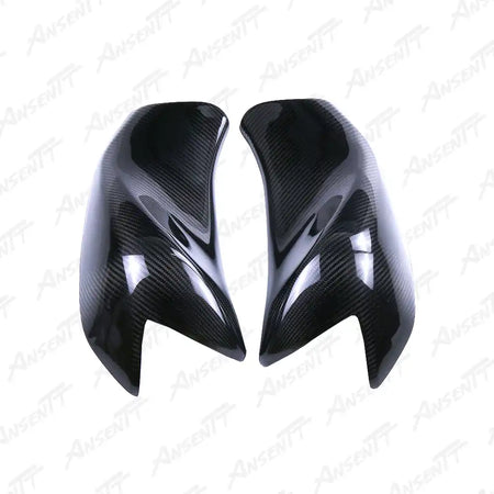 Carbon Fiber Tank Side Fairings (Pair) for Kawasaki Z1000 Z1000R 2014-2024 - 2x2 Twill Glossy