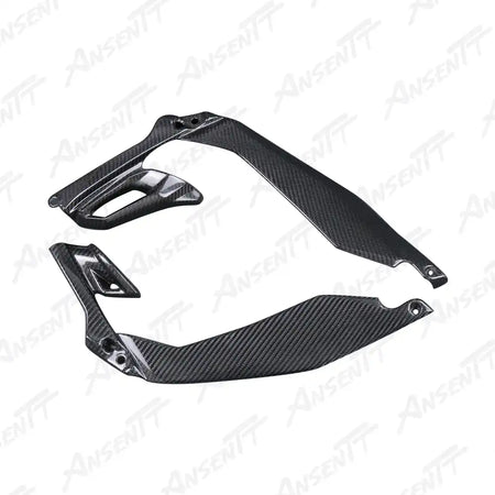 Carbon Fiber Tank Side Covers (Pair) for Kawasaki Z1000 Z1000R 2014-2024 - 2x2 Twill Glossy