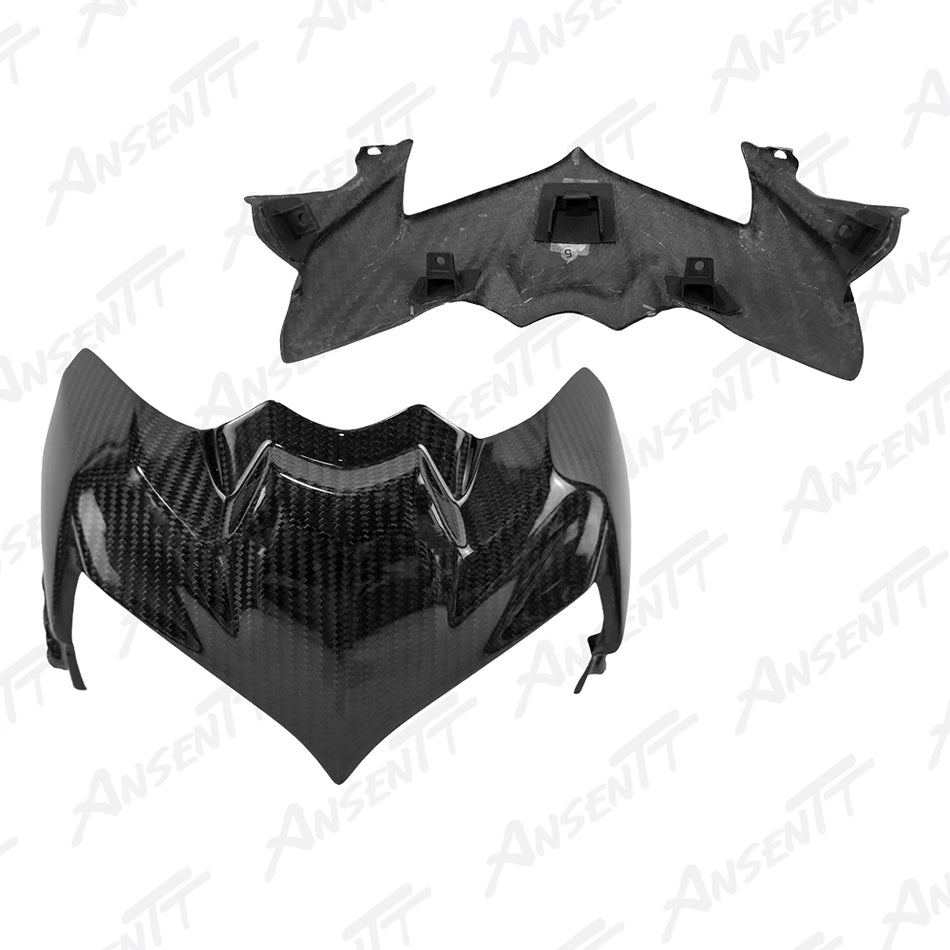 Carbon Fiber Front Upper Nose Fairing Headlight Cowl