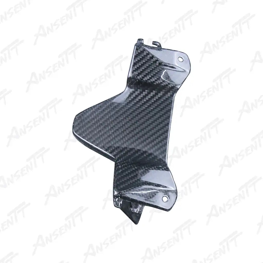 Carbon Fiber Lower Headlight Cowl Fairing for Kawasaki Z900  Z900 SE 2020-2024, 2x2 Twill Glossy