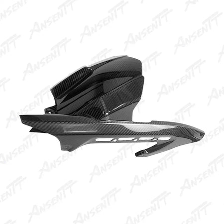 Carbon Fiber Rear Hugger Fender Cowl for Kawasaki Z900  Z900 SE 2017-2024, 2x2 Twill Glossy