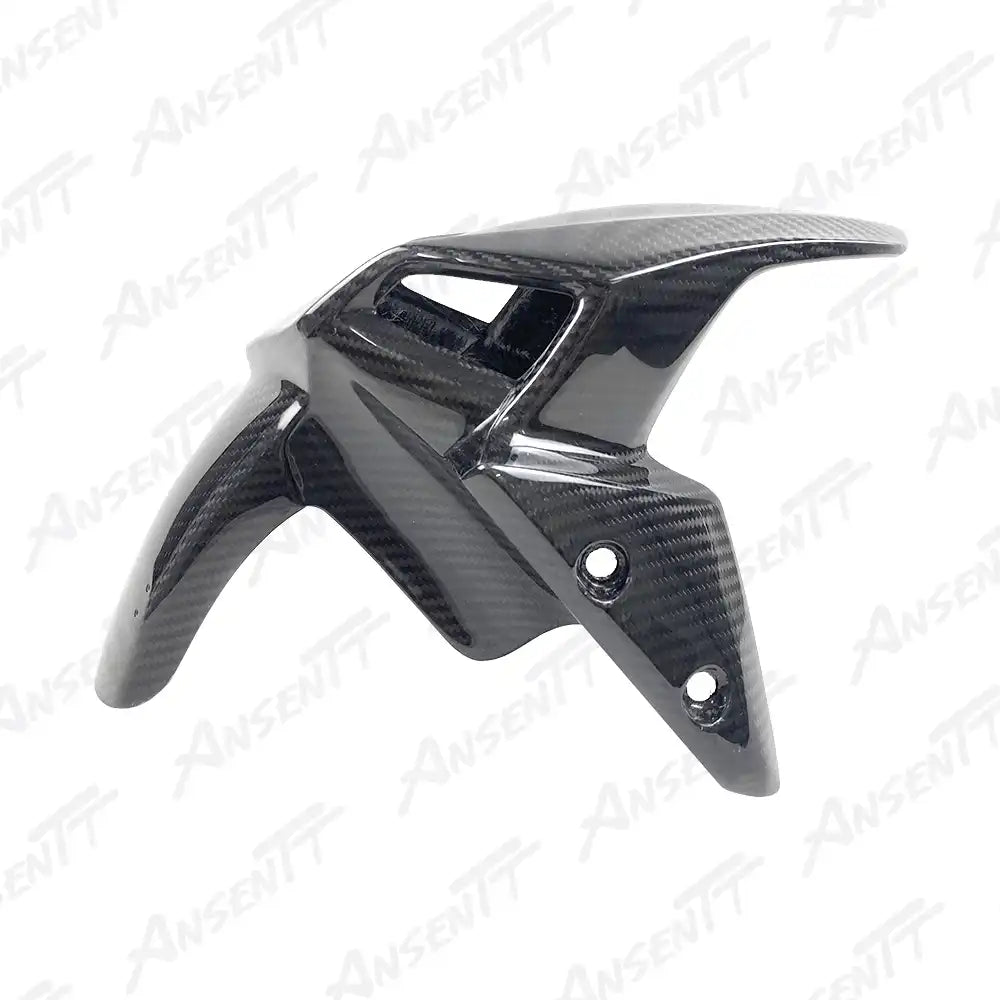 Carbon Fiber Front Fender Cowl for Kawasaki Z900  Z900 SE 2017-2024, 2x2 Twill Glossy