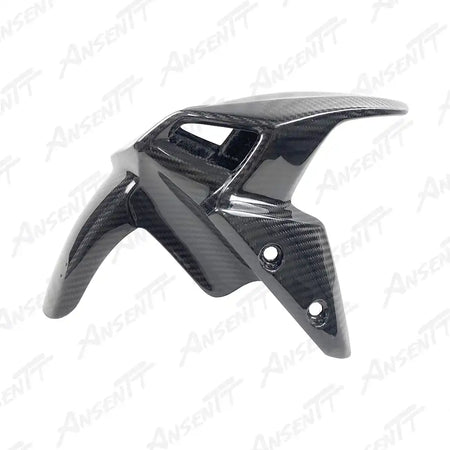 Carbon Fiber Front Fender Cowl for Kawasaki Z900  Z900 SE 2017-2024, 2x2 Twill Glossy