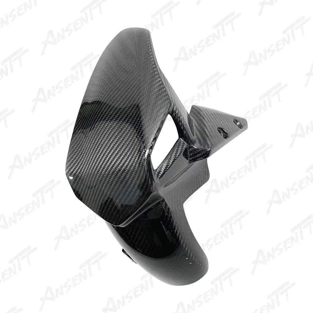 Carbon Fiber Front Fender Cowl for Kawasaki Z900  Z900 SE 2017-2024, 2x2 Twill Glossy