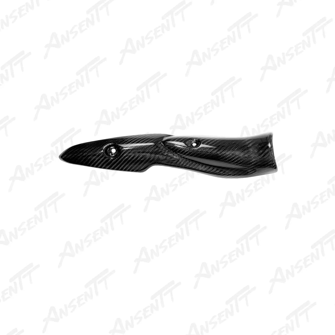 Carbon Fiber Exhaust Heat Shield Cover for Kawasaki Z900  Z900 SE 2020-2024, 2x2 Twill Glossy