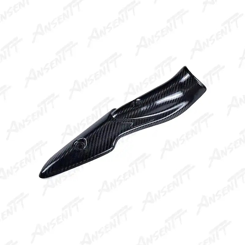 Carbon Fiber Exhaust Heat Shield Cover for Kawasaki Z900  Z900 SE 2020-2024, 2x2 Twill Glossy
