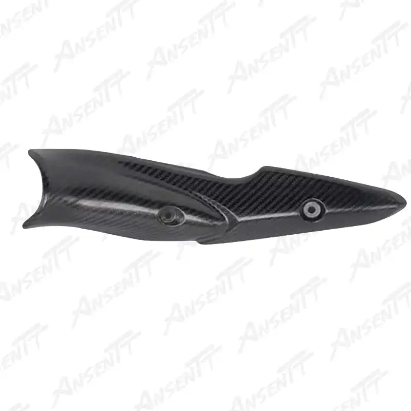 Carbon Fiber Exhaust Heat Shield Cover for Kawasaki Z900  Z900 SE 2020-2024, 2x2 Twill Glossy