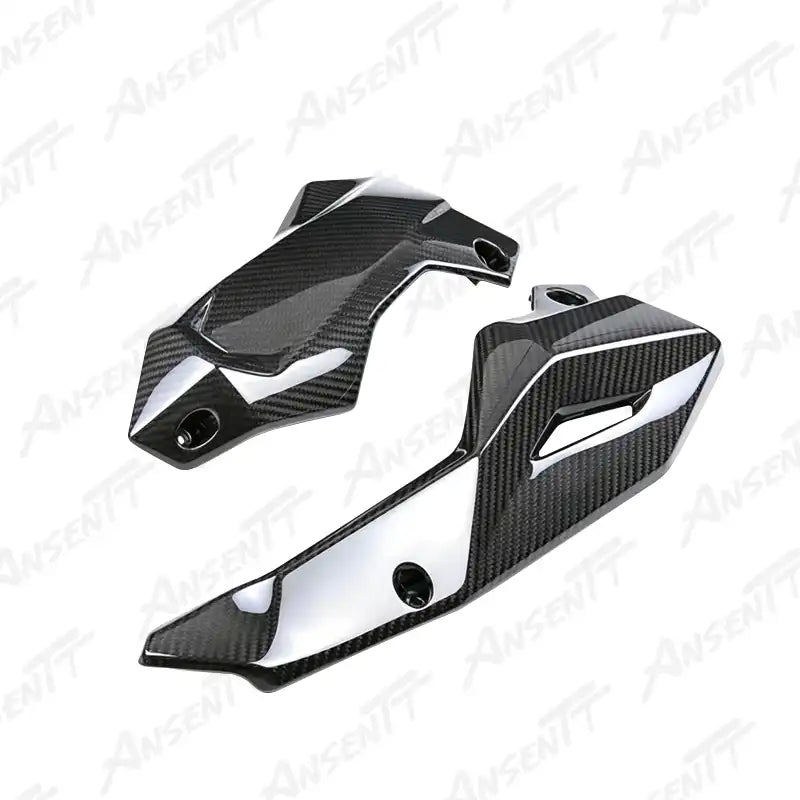 Carbon Fiber Belly Pan Cowl Fairing for Kawasaki Z900  Z900 SE 2020-2024, 2x2 Twill Glossy