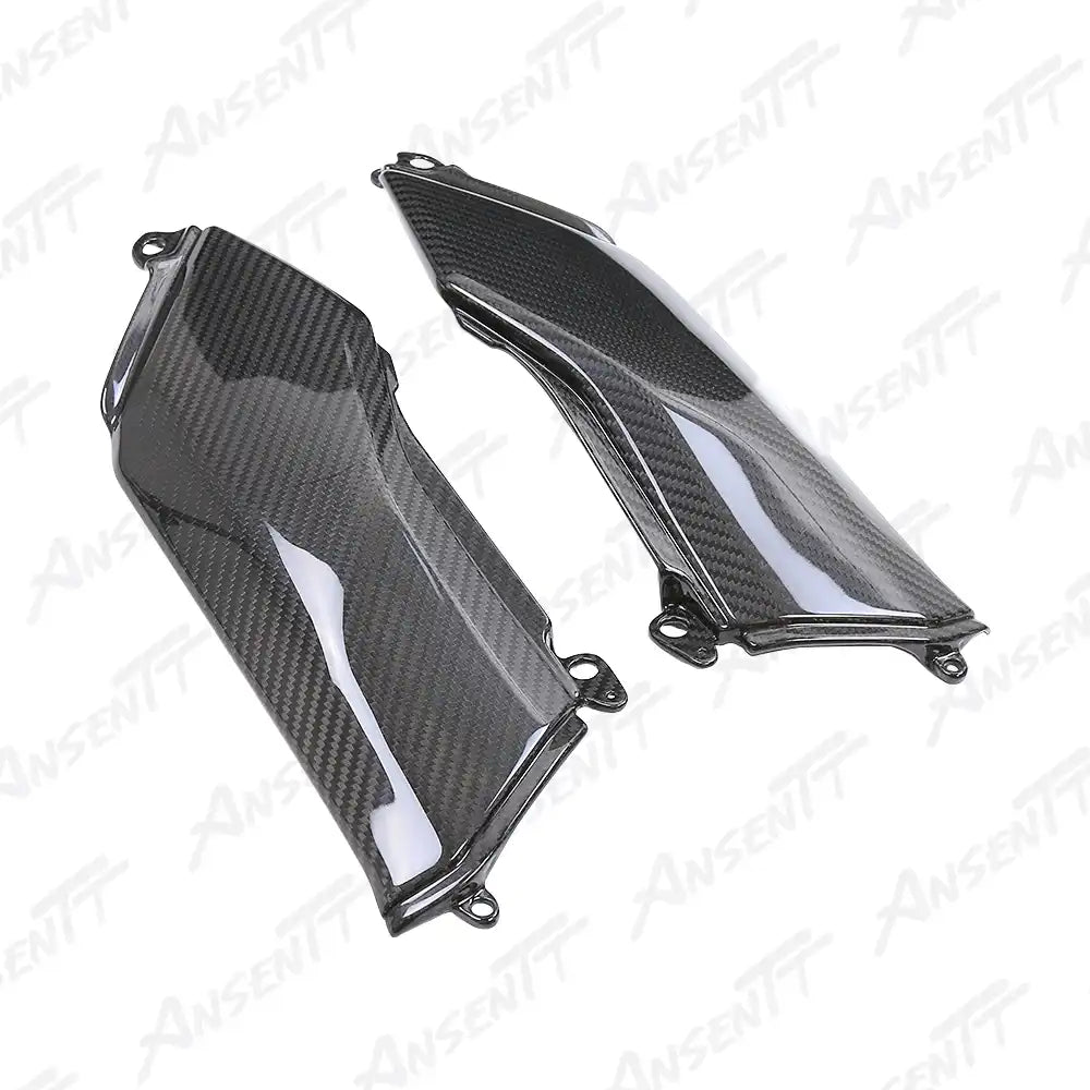 Carbon Fiber Lower Tank Cowl Fairing (Pair) for Kawasaki Z900  Z900 SE 2020-2024, 2x2 Twill Glossy