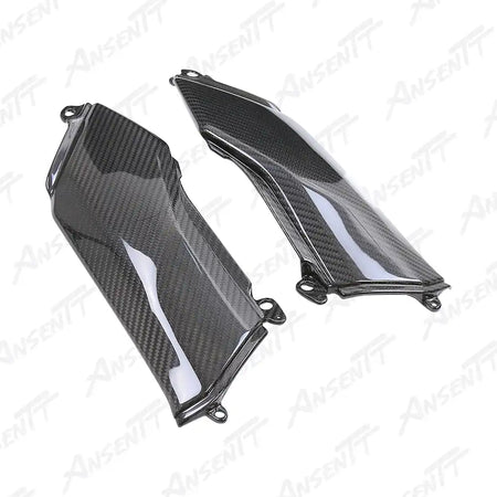 Carbon Fiber Lower Tank Cowl Fairing (Pair) for Kawasaki Z900  Z900 SE 2020-2024, 2x2 Twill Glossy