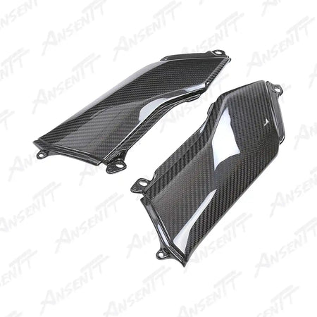 Carbon Fiber Lower Tank Cowl Fairing (Pair) for Kawasaki Z900  Z900 SE 2020-2024, 2x2 Twill Glossy