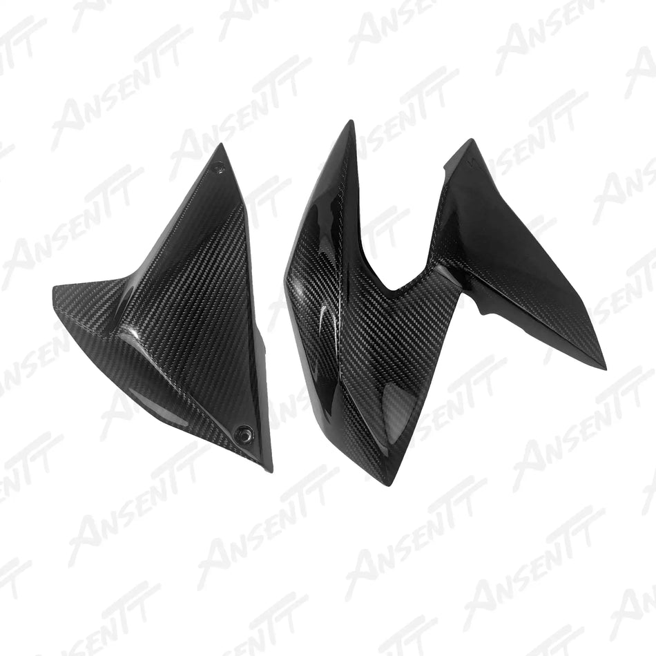 Carbon Fiber Side Fairings (Pair) for Kawasaki Z H2 Z H2 SE 2020-2026 - 2x2 Twill Glossy
