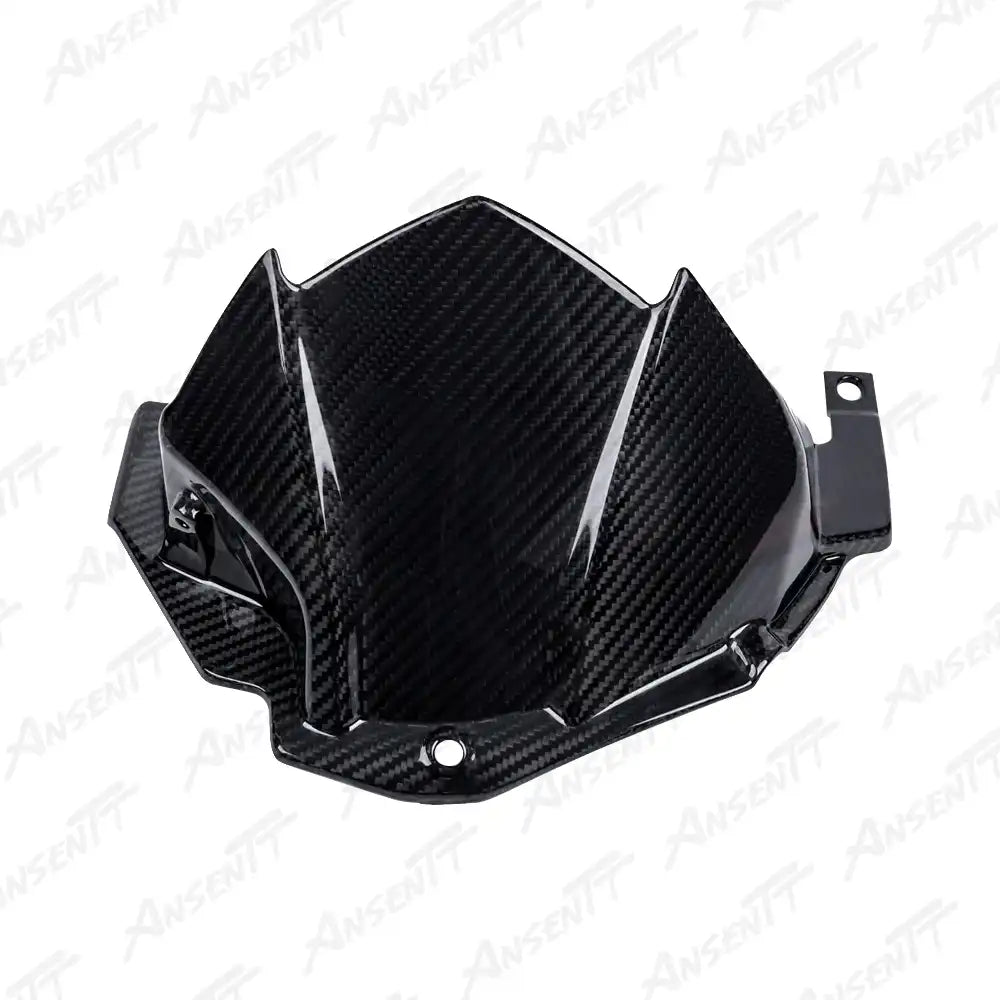 Carbon Fiber Rear Hugger for Kawasaki Z H2 Z H2 SE 2020-2026 - 2x2 Twill Glossy