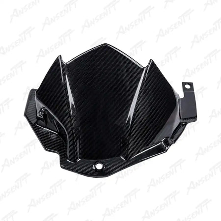 Carbon Fiber Rear Hugger for Kawasaki Z H2 Z H2 SE 2020-2026 - 2x2 Twill Glossy