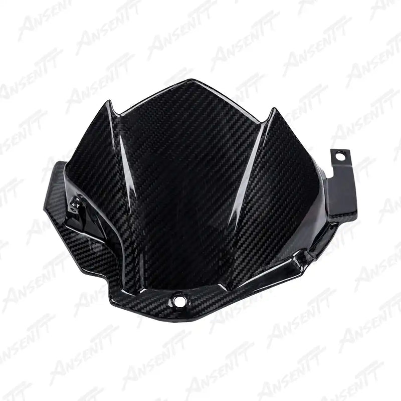 Garde-boue arrière en fibre de carbone pour Kawasaki Z H2 Z H2 SE 2020-2026 - Sergé 2x2 Brillant