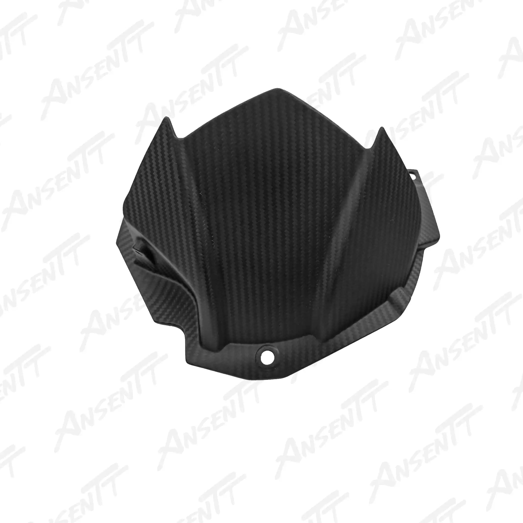 Carbon Fiber Rear Hugger for Kawasaki Z H2 Z H2 SE 2020-2026 - 2x2 Twill Glossy