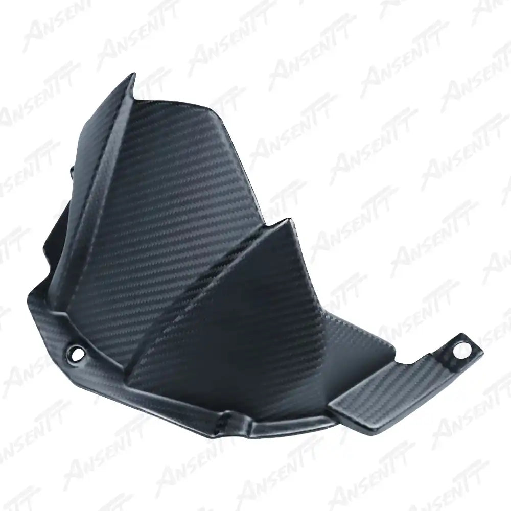 Carbon Fiber Rear Hugger for Kawasaki Z H2 Z H2 SE 2020-2026 - 2x2 Twill Glossy