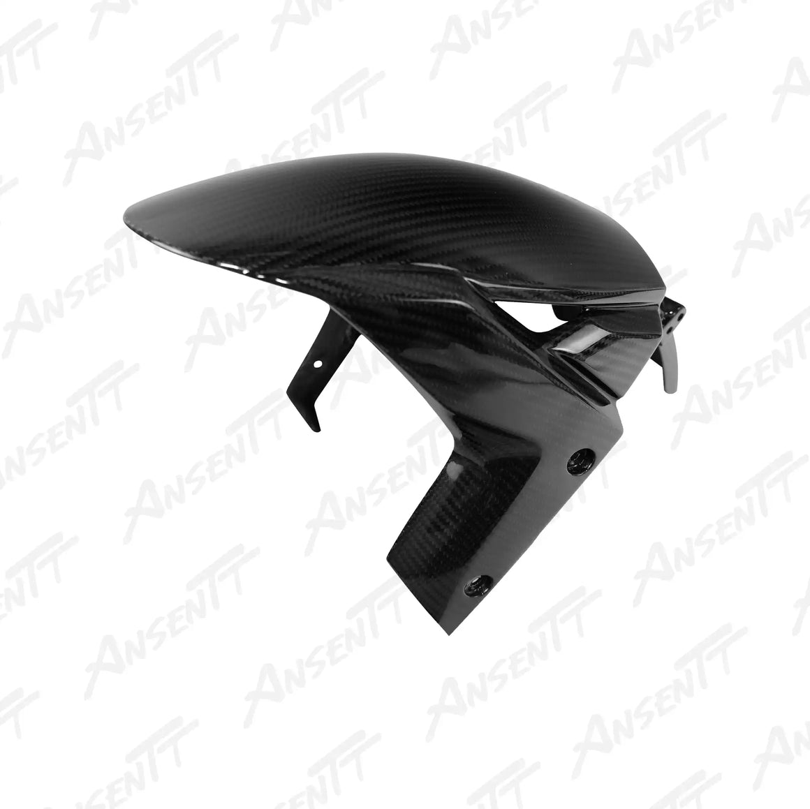 Carbon Fiber Front Fender for Kawasaki Z H2 Z H2 SE 2020-2026 - 2x2 Twill Glossy