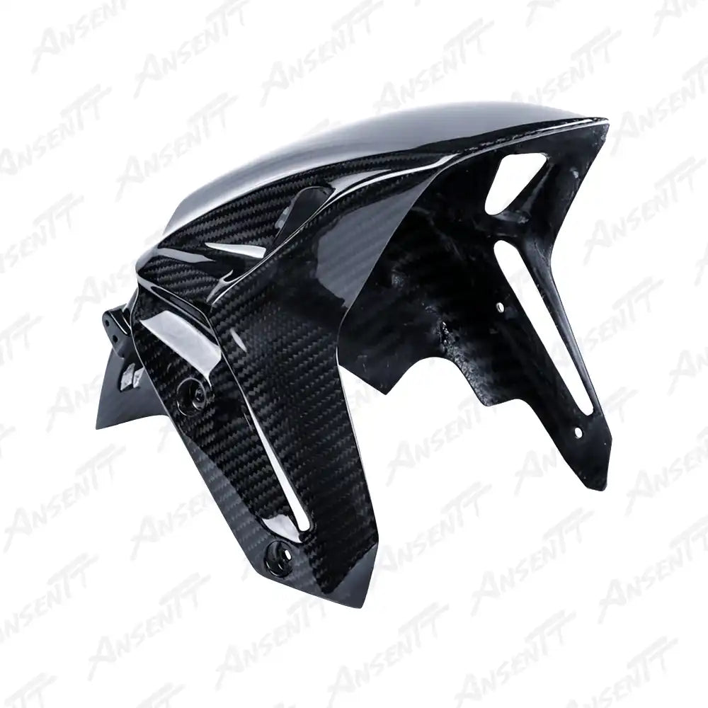 Carbon Fiber Front Fender for Kawasaki Z H2 Z H2 SE 2020-2026 - 2x2 Twill Glossy