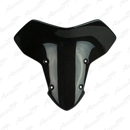 Carbon Fiber Tall Windshield Windscreen for Kawasaki Z H2 Z H2 SE 2020-2026 - 2x2 Twill Glossy