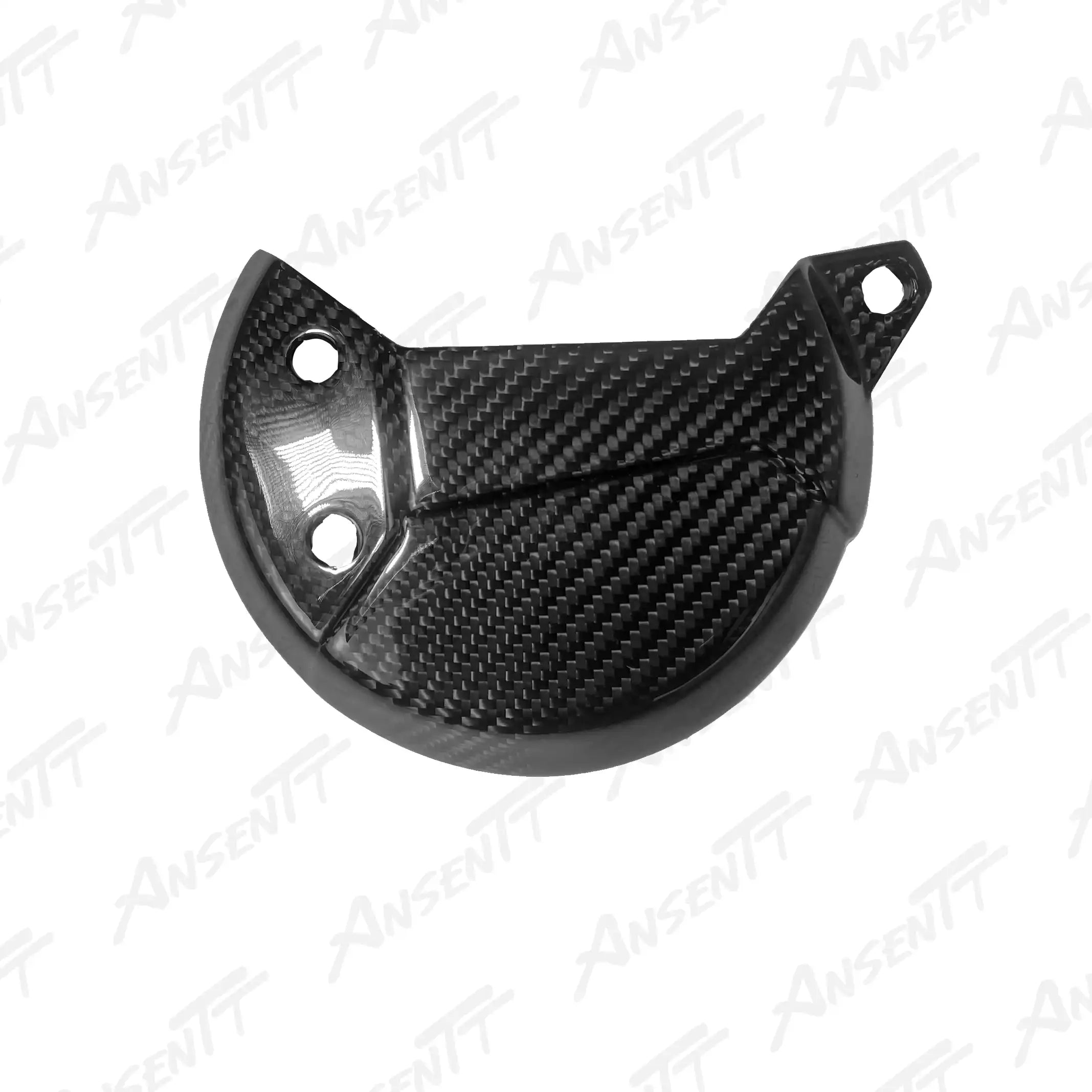 Carbon Fiber Clutch Cover for Kawasaki Z H2 Z H2 SE 2020-2026 - 2x2 Twill Glossy