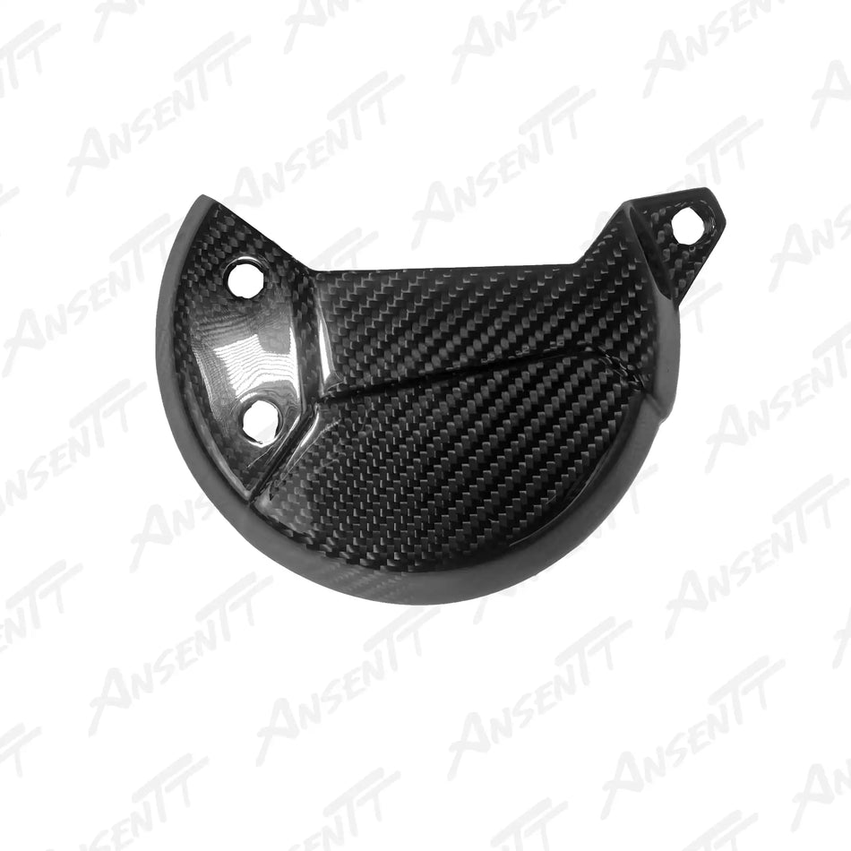 Carbon Fiber Clutch Cover for Kawasaki Z H2 Z H2 SE 2020-2026 - 2x2 Twill Glossy