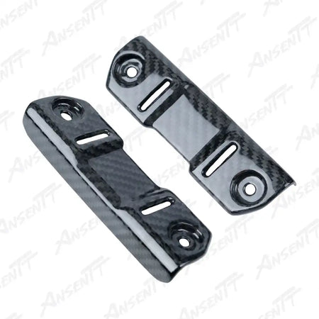 Carbon Fiber Radiator Guard (Pair) for Kawasaki Z H2 Z H2 SE 2020-2026 - 2x2 Twill Glossy
