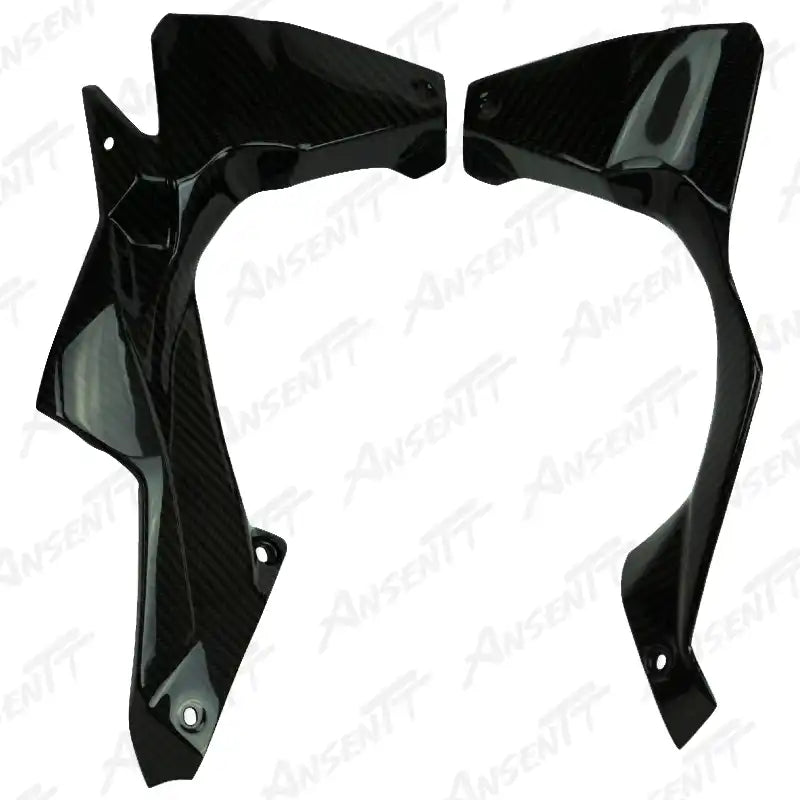 Carbon Fiber Inner Front Fairing Panels (Pair) for Kawasaki Z H2 Z H2 SE 2020-2026 - 2x2 Twill Glossy