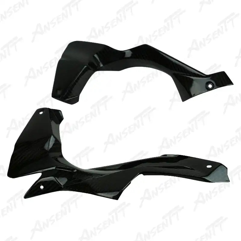 Carbon Fiber Inner Front Fairing Panels (Pair) for Kawasaki Z H2 Z H2 SE 2020-2026 - 2x2 Twill Glossy