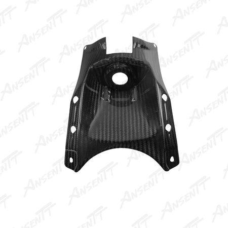 Carbon Fiber Key Ignition Cover for Kawasaki Z H2 Z H2 SE 2020-2026 - 2x2 Twill Glossy