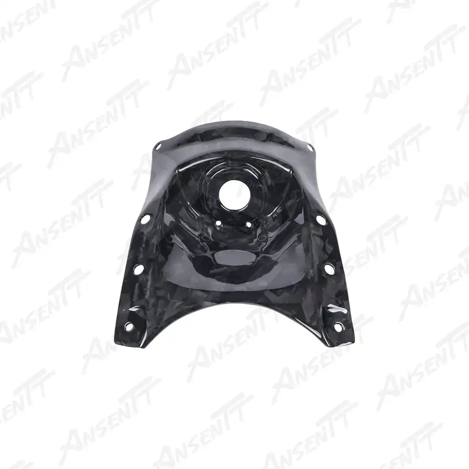 Carbon Fiber Key Ignition Cover for Kawasaki Z H2 Z H2 SE 2020-2026 - 2x2 Twill Glossy