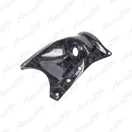 Carbon Fiber Key Ignition Cover for Kawasaki Z H2 Z H2 SE 2020-2026 - 2x2 Twill Glossy