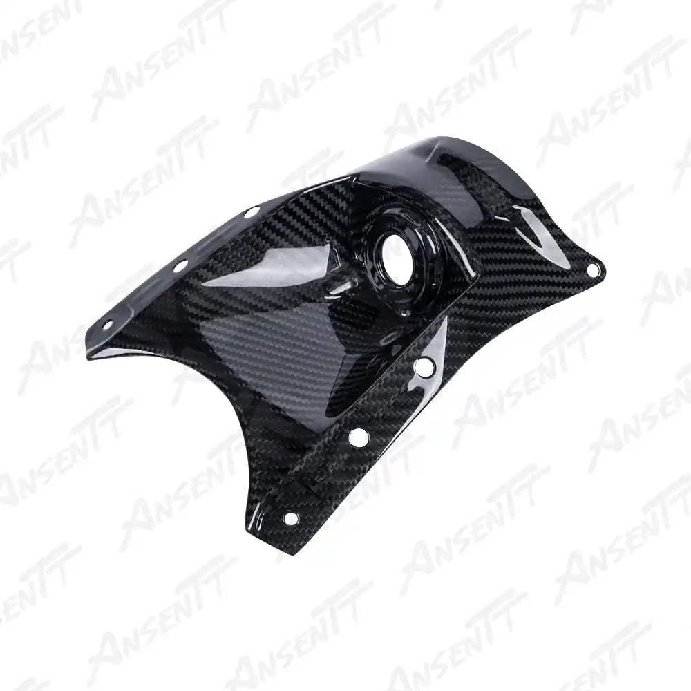 Carbon Fiber Key Ignition Cover for Kawasaki Z H2 Z H2 SE 2020-2026 - 2x2 Twill Glossy
