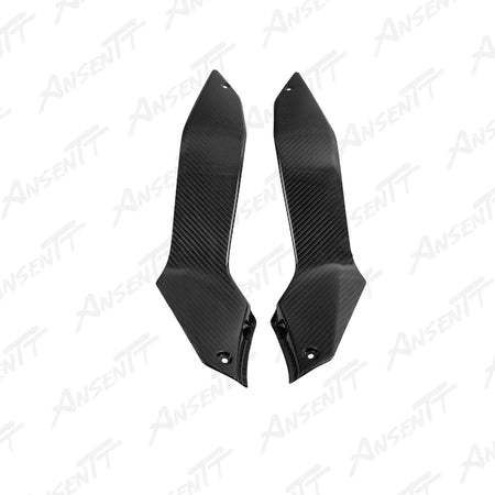 Carbon Fiber Under Tank Covers for Kawasaki Z H2 Z H2 SE 2020-2026 - 2x2 Twill Glossy