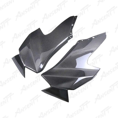 Carbon Fiber Fairing Side Panels (Pair) for Kawasaki Ninja ZX-10R 2021-2025 - 2x2 Twill Glossy