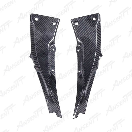 Carbon Fiber Subframe Side Panels (Pair) for Kawasaki Ninja ZX-10R 2021-2025 - 2x2 Twill Glossy