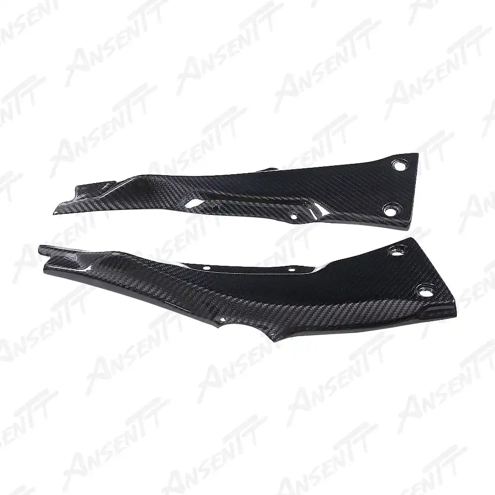 Carbon Fiber Subframe Side Panels (Pair) for Kawasaki Ninja ZX-10R 2021-2025 - 2x2 Twill Glossy