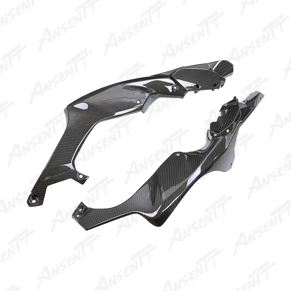 Carbon Fiber Front Fairing Side Panels (Pair) for Kawasaki Ninja ZX-10R 2021-2025 - 2x2 Twill Glossy
