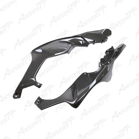 Carbon Fiber Front Fairing Side Panels (Pair) for Kawasaki Ninja ZX-10R 2021-2025 - 2x2 Twill Glossy
